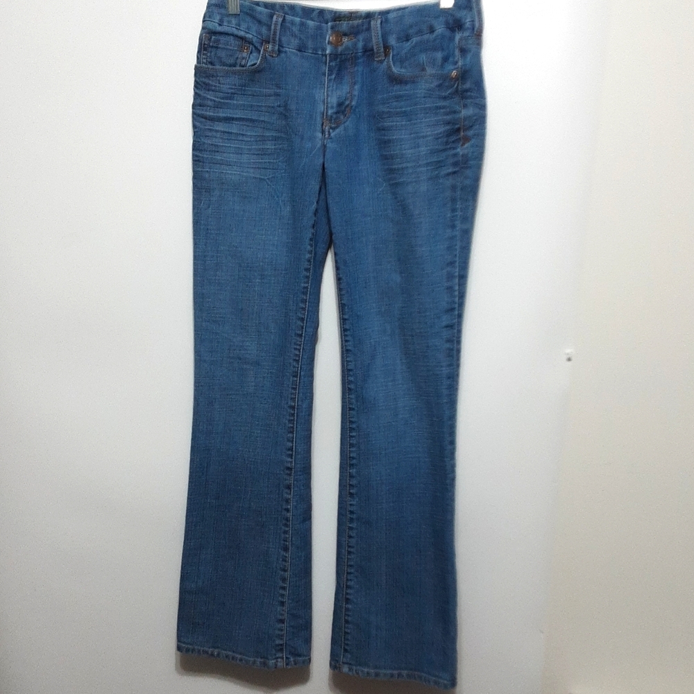Seven7 Women's 29 Boot Cut Low Rise Denim Jean